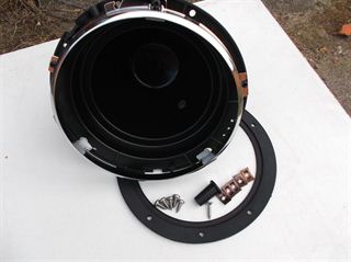 Details van Koplamp bowl plastic met ring