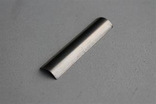 Details van Chrome afwerkings clip raamrubber