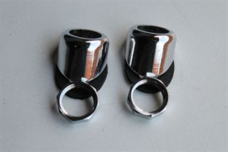 Details van RVS ruitenwisser houders